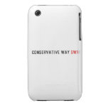 Conservative Way  iPhone 3G/3GS Cases iPhone 3 Covers