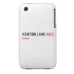 Kenton Lane  iPhone 3G/3GS Cases iPhone 3 Covers