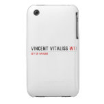 vincent vitaliss  iPhone 3G/3GS Cases iPhone 3 Covers