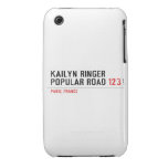 Kailyn ringer Popular road  iPhone 3G/3GS Cases iPhone 3 Covers