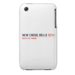 NEW CROSS DOLLS  iPhone 3G/3GS Cases iPhone 3 Covers