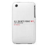 ALL SAINTS ROAD  iPhone 3G/3GS Cases iPhone 3 Covers