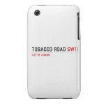 Tobacco road  iPhone 3G/3GS Cases iPhone 3 Covers