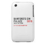 Banford's Gin  Palace  iPhone 3G/3GS Cases iPhone 3 Covers