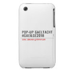 Pop-Up Gaeltacht #Gaeilge2018  iPhone 3G/3GS Cases iPhone 3 Covers
