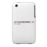 Loftholdingswood   iPhone 3G/3GS Cases iPhone 3 Covers