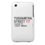 Yushantha  Street  iPhone 3G/3GS Cases iPhone 3 Covers