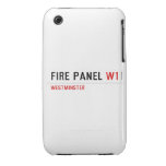 FIRE PANEL  iPhone 3G/3GS Cases iPhone 3 Covers