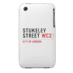 stukeley street  iPhone 3G/3GS Cases iPhone 3 Covers