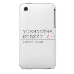 Yushantha  Street  iPhone 3G/3GS Cases iPhone 3 Covers