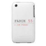 FARUK  iPhone 3G/3GS Cases iPhone 3 Covers