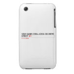 Your Nameleora acoca goldberg Street  iPhone 3G/3GS Cases iPhone 3 Covers