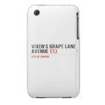 Vixen's Grape Lane  Avenue  iPhone 3G/3GS Cases iPhone 3 Covers