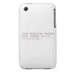 Jada thuglife Hunter yolo street  iPhone 3G/3GS Cases iPhone 3 Covers