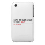 CAKE PROVOCATEUR  STREET  iPhone 3G/3GS Cases iPhone 3 Covers