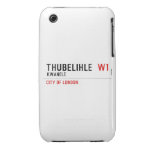 Thubelihle   iPhone 3G/3GS Cases iPhone 3 Covers