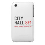 CITY HALL  iPhone 3G/3GS Cases iPhone 3 Covers