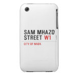 Sam Mhazo Street  iPhone 3G/3GS Cases iPhone 3 Covers