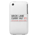 Brick Lane  Curry Hut  iPhone 3G/3GS Cases iPhone 3 Covers