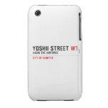 Yoshii Street  iPhone 3G/3GS Cases iPhone 3 Covers