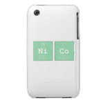 Nico  iPhone 3G/3GS Cases iPhone 3 Covers