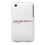 LONDRA SOKAK İŞARETİ  iPhone 3G/3GS Cases iPhone 3 Covers