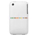 Electroforesis Capilar  iPhone 3G/3GS Cases iPhone 3 Covers