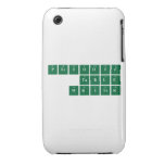 Periodic
 Table
 Writer  iPhone 3G/3GS Cases iPhone 3 Covers