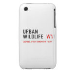 URBAN WILDLIFE   iPhone 3G/3GS Cases iPhone 3 Covers