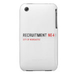 Recruitment  iPhone 3G/3GS Cases iPhone 3 Covers