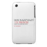 Don Nazzyjazy   iPhone 3G/3GS Cases iPhone 3 Covers