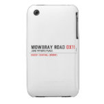 Mowbray Road  iPhone 3G/3GS Cases iPhone 3 Covers