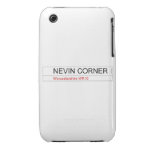     NEVIN CORNER  iPhone 3G/3GS Cases iPhone 3 Covers