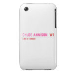 Chloe annison   iPhone 3G/3GS Cases iPhone 3 Covers