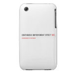 Continuous Improvement Street  iPhone 3G/3GS Cases iPhone 3 Covers