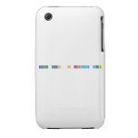Cagla hocanın kimya dersi  iPhone 3G/3GS Cases iPhone 3 Covers