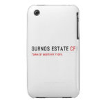Gurnos Estate  iPhone 3G/3GS Cases iPhone 3 Covers