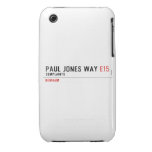 Paul Jones Way  iPhone 3G/3GS Cases iPhone 3 Covers