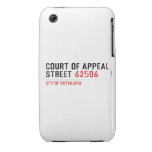 COURT OF APPEAL STREET  iPhone 3G/3GS Cases iPhone 3 Covers