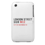 LONDON STREET SIGN  iPhone 3G/3GS Cases iPhone 3 Covers