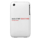 GAZA STRIP  iPhone 3G/3GS Cases iPhone 3 Covers