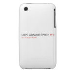 Love adam stephen  iPhone 3G/3GS Cases iPhone 3 Covers
