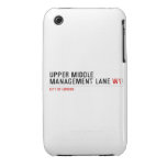 Upper Middle Management Lane  iPhone 3G/3GS Cases iPhone 3 Covers