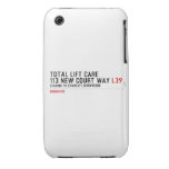 Total Lift Care 113 New Court Way  iPhone 3G/3GS Cases iPhone 3 Covers
