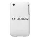 YATESENDERS  iPhone 3G/3GS Cases iPhone 3 Covers