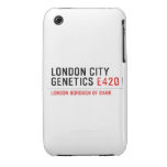 LONDON city genetics  iPhone 3G/3GS Cases iPhone 3 Covers