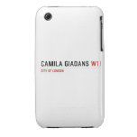 Camila Giadans  iPhone 3G/3GS Cases iPhone 3 Covers
