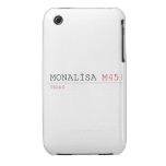 MONALİSA  iPhone 3G/3GS Cases iPhone 3 Covers