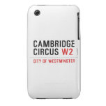 Cambridge Circus  iPhone 3G/3GS Cases iPhone 3 Covers