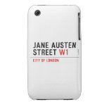 Jane Austen Street  iPhone 3G/3GS Cases iPhone 3 Covers